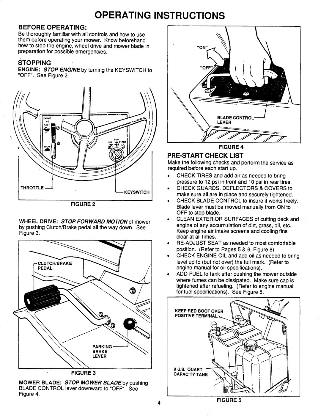 Snapper LT120D331B manual 