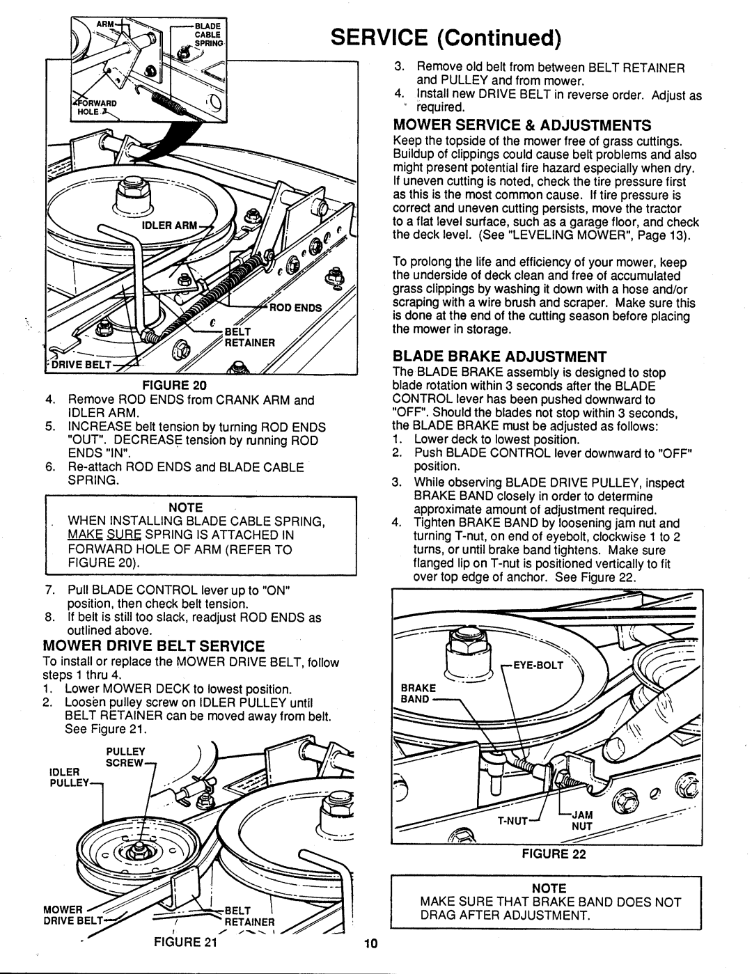 Snapper LT120D331B manual 