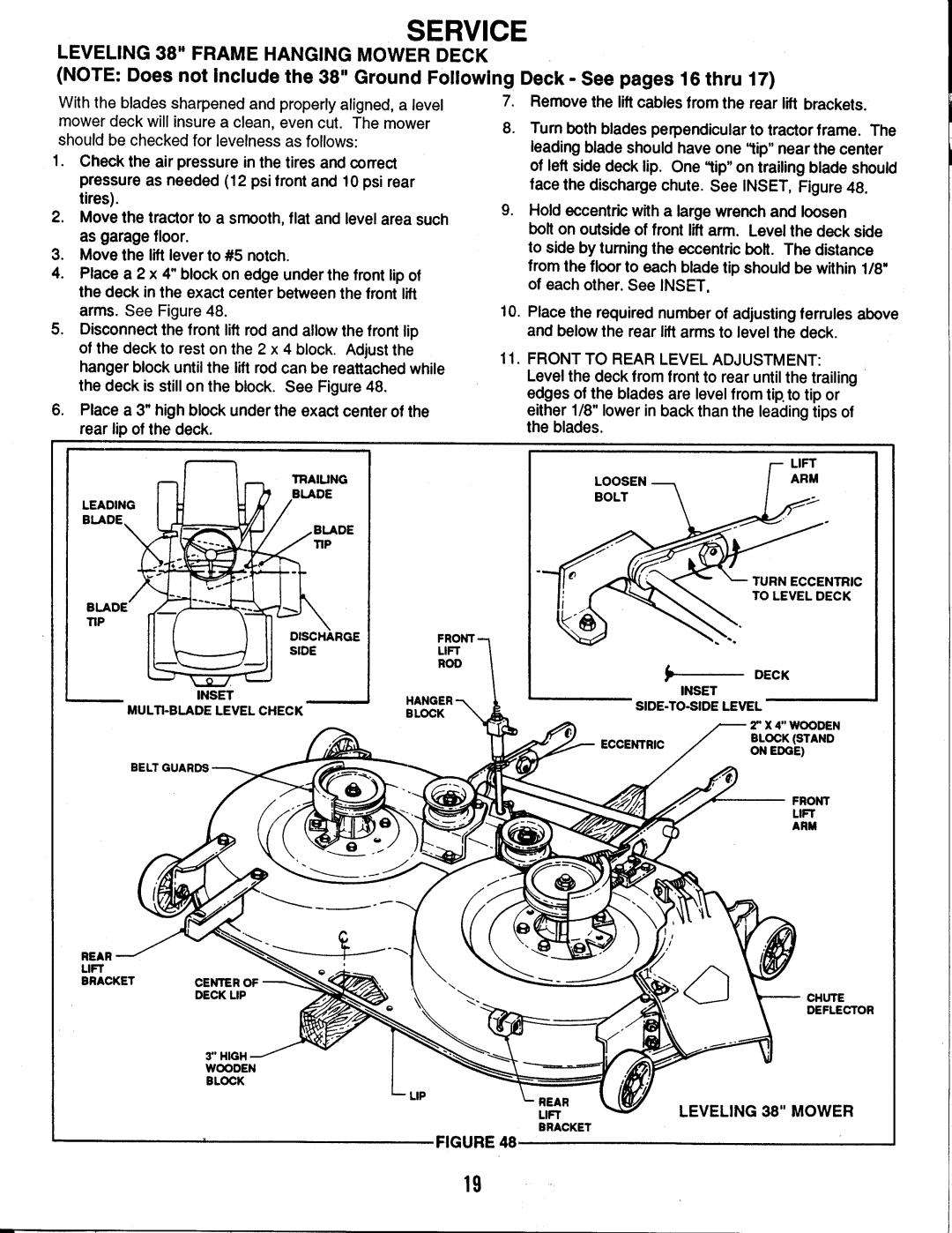 Snapper LT125G38AB, LT120G30AB, LT150G42AKV Series A manual 