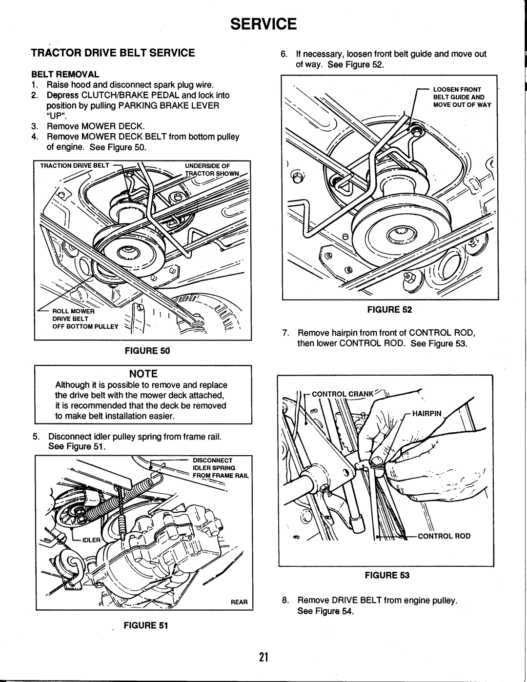 Snapper LT120G30AB, LT125G38AB, LT150G42AKV Series A manual 