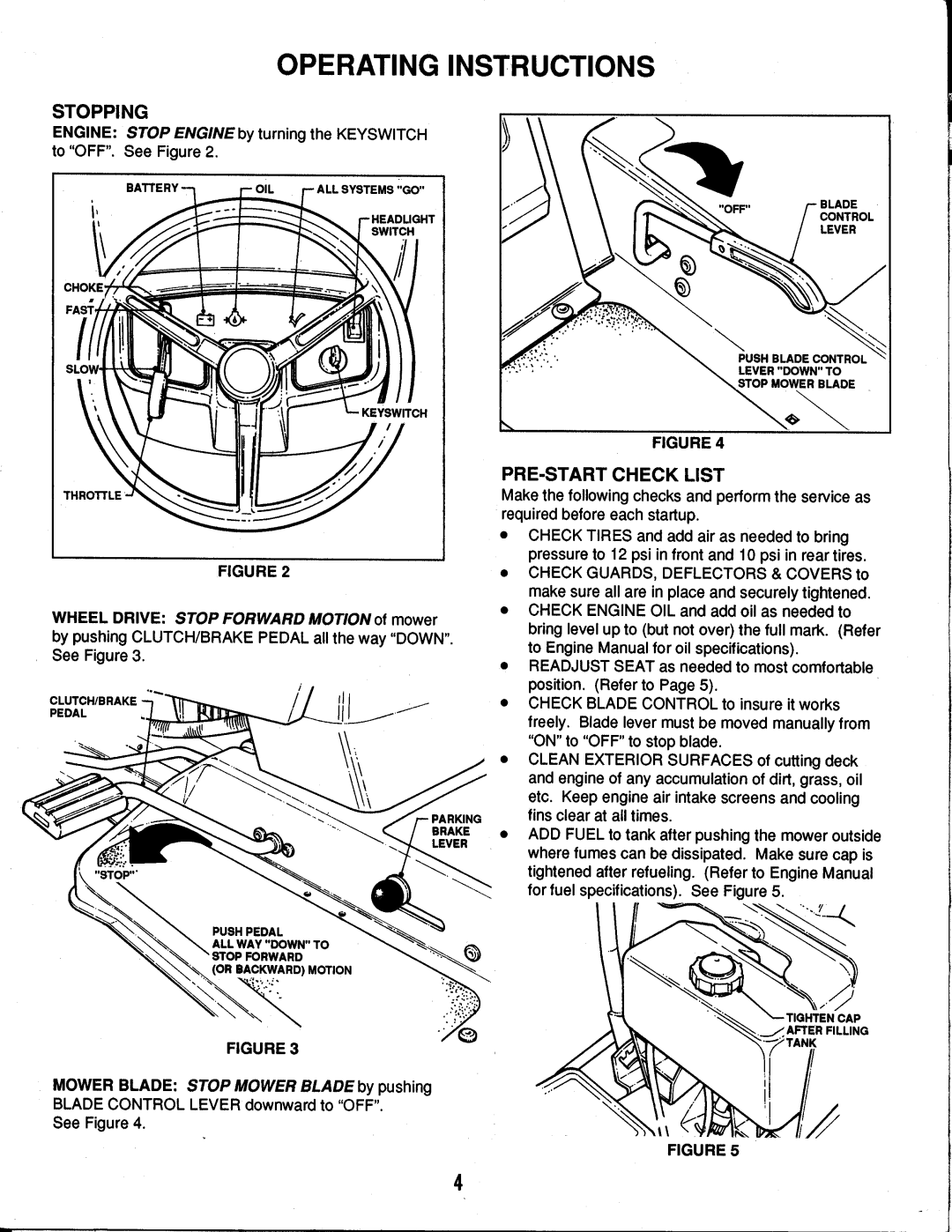 Snapper LT125G38AB, LT120G30AB, LT150G42AKV Series A manual 