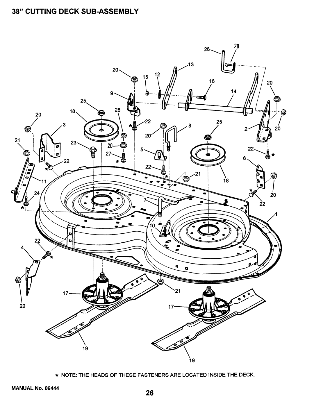 Snapper LT140H33DBV, LT125G38DB, NLT145H38DBV, NLT120G30DB manual 