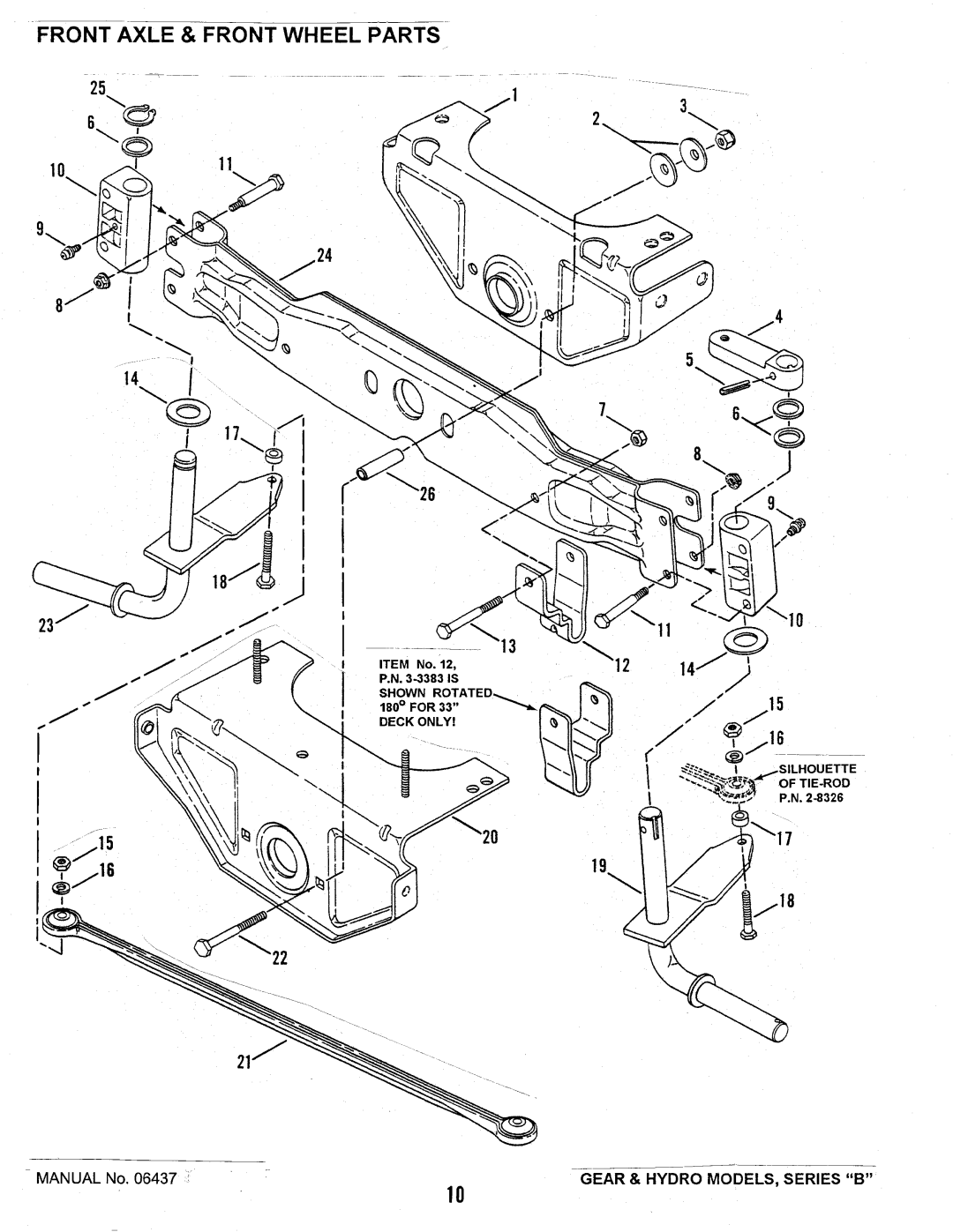 Snapper ELT125G33BB, LT120G30BB, ELT140H33BBV, LT150H38BBV, LT155H42BBV, LT140H38BBV manual 