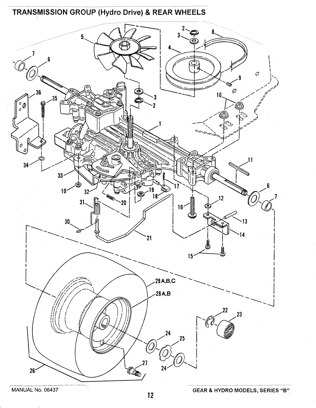 Snapper LT150H38BBV, LT120G30BB, ELT125G33BB, ELT140H33BBV, LT155H42BBV, LT140H38BBV manual 