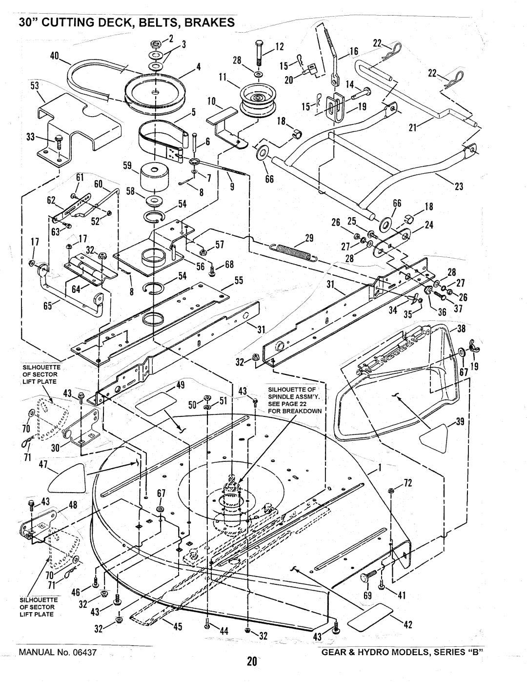 Snapper LT150H38BBV, LT120G30BB, ELT125G33BB, ELT140H33BBV, LT155H42BBV, LT140H38BBV manual 