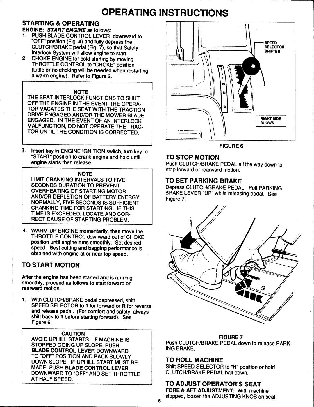 Snapper LT12D 33 manual 