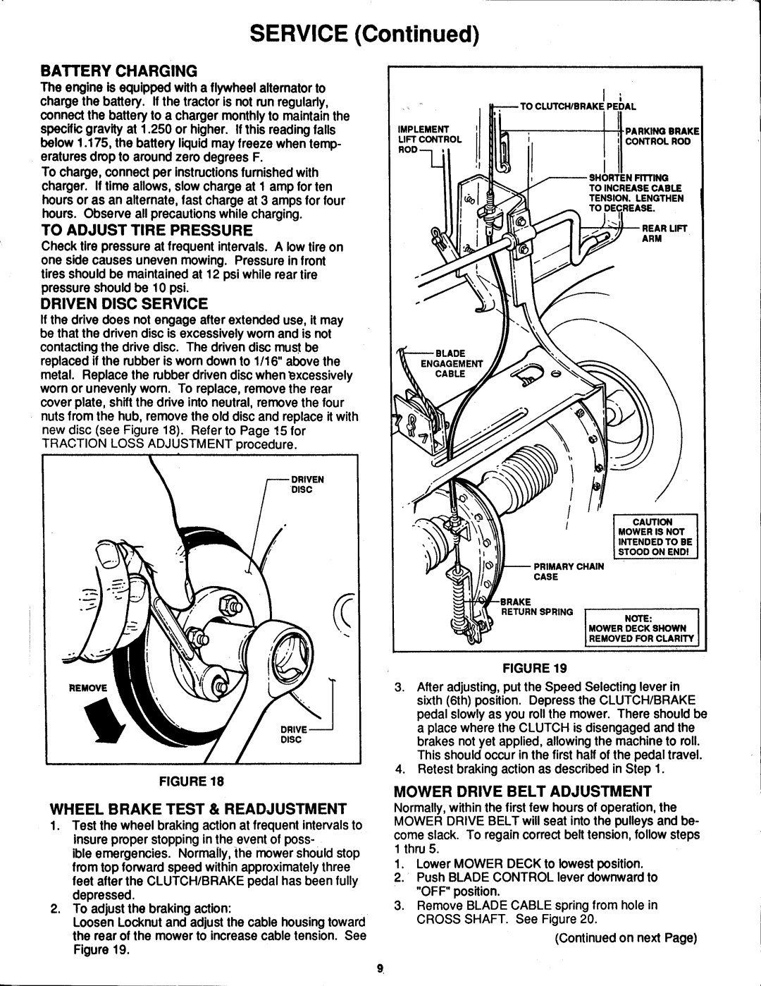 Snapper LT12D 33 manual 