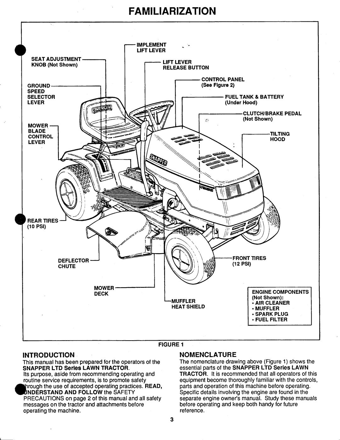 Snapper LT12D331B, LT12D331TV manual 