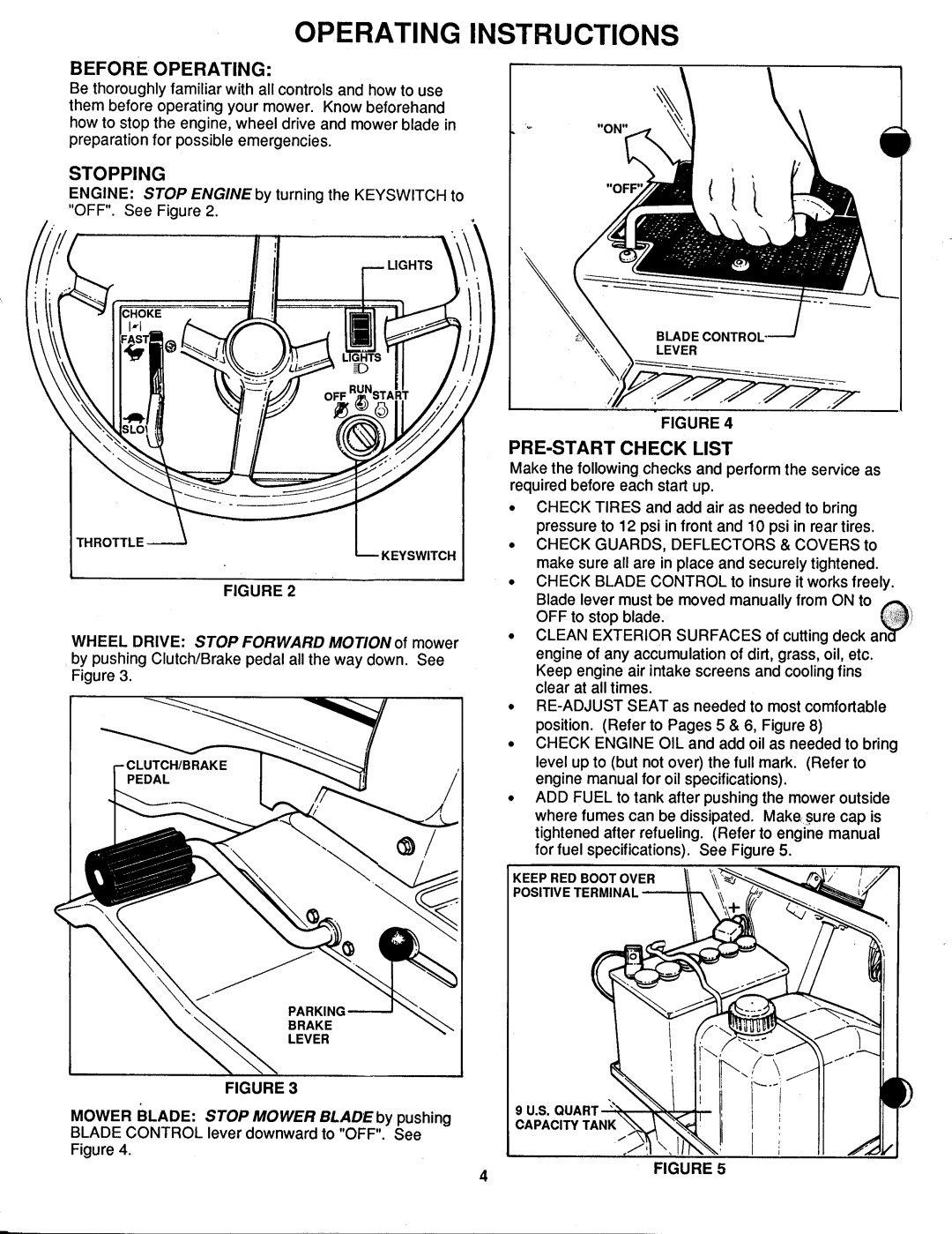 Snapper LT12D331TV, LT12D331B manual 