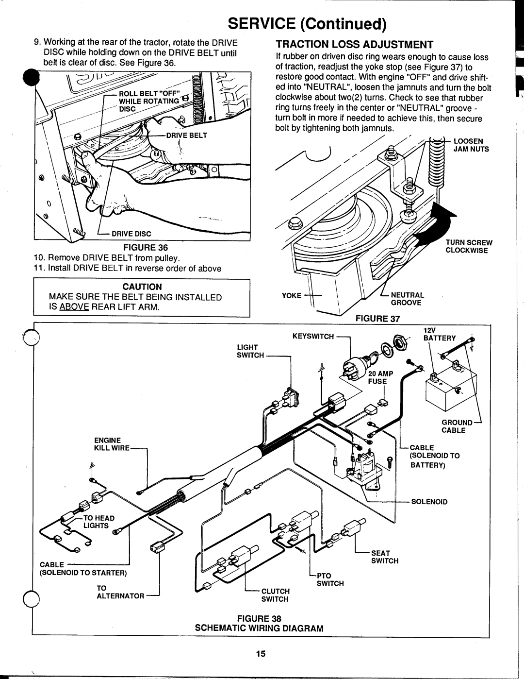 Snapper LT12D411B, LT12D411TV manual 