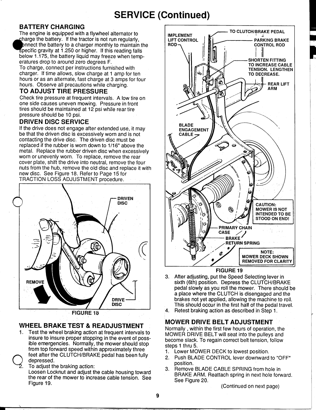 Snapper LT12D411B, LT12D411TV manual 