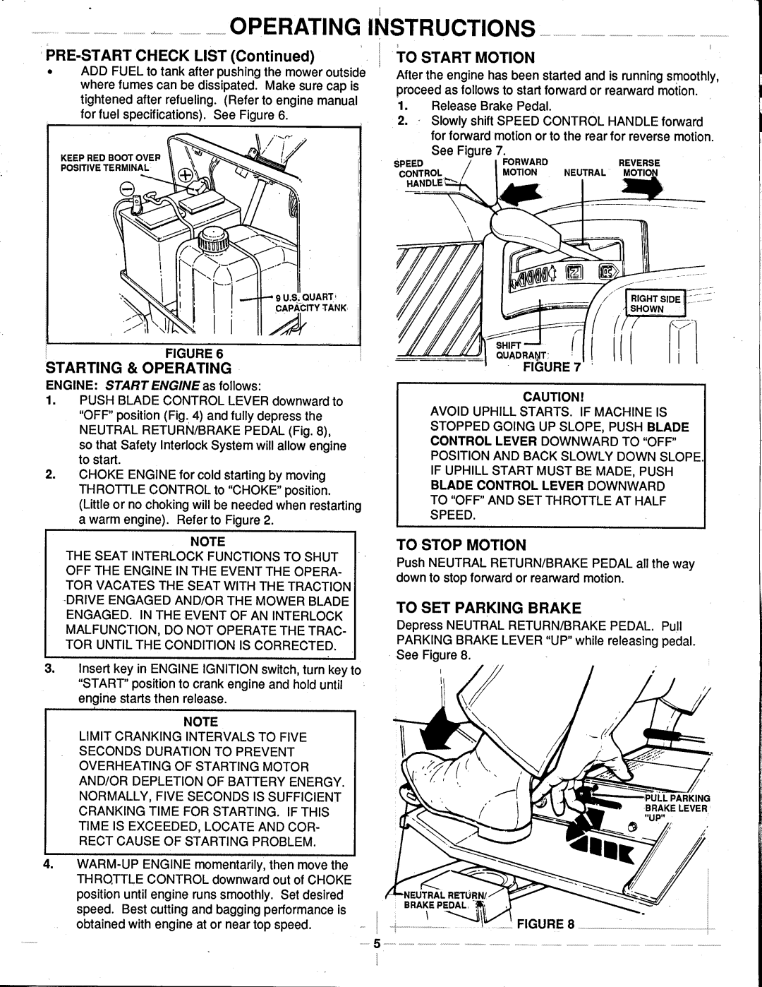 Snapper LT140H331KV Series manual 