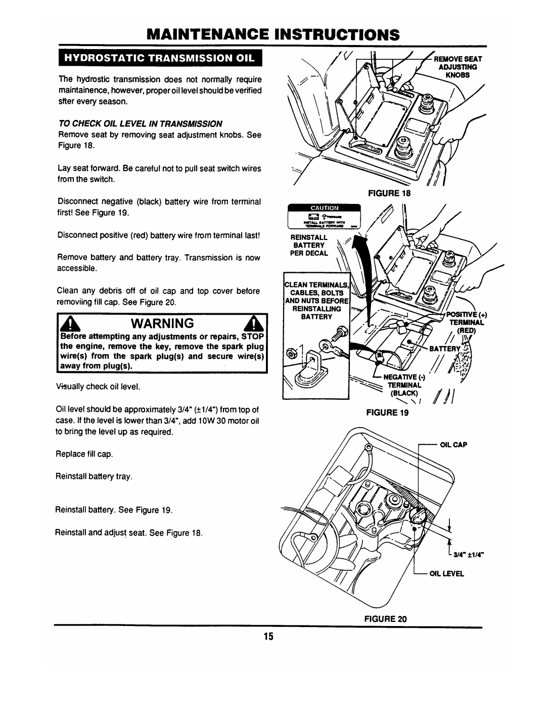 Snapper LT145H33DBV manual 