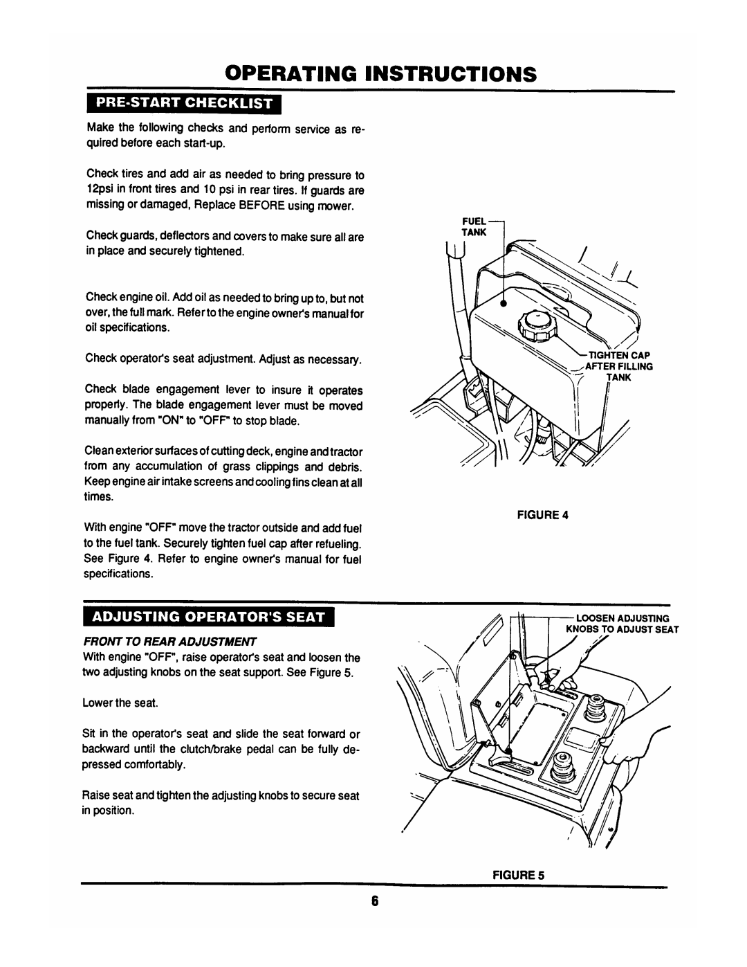 Snapper LT145H33DBV manual 