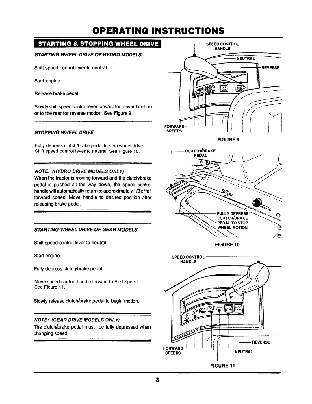 Snapper LT145H33DBV manual 