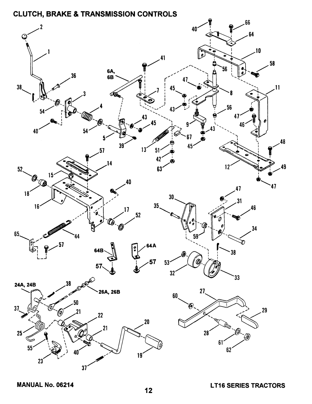 Snapper LT16 Series 1 manual 