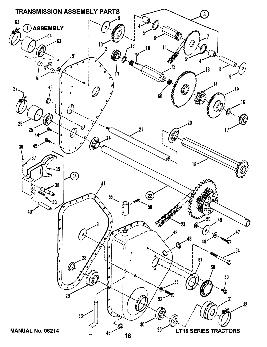 Snapper LT16 Series 1 manual 