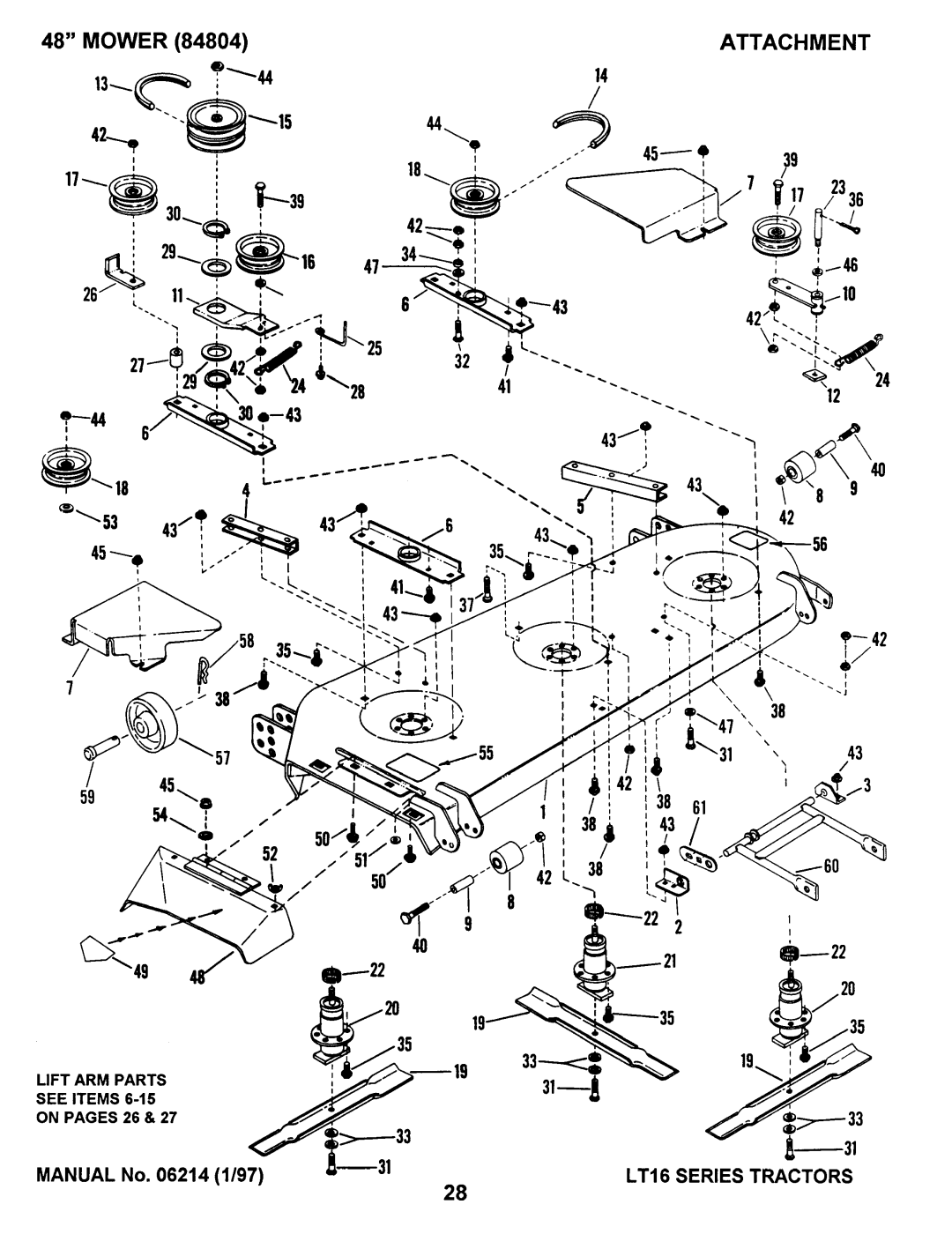 Snapper LT16 Series 1 manual 