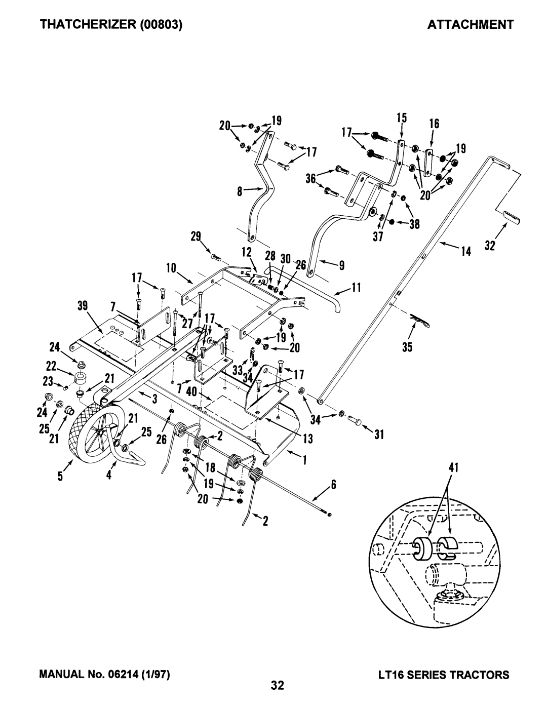 Snapper LT16 Series 1 manual 