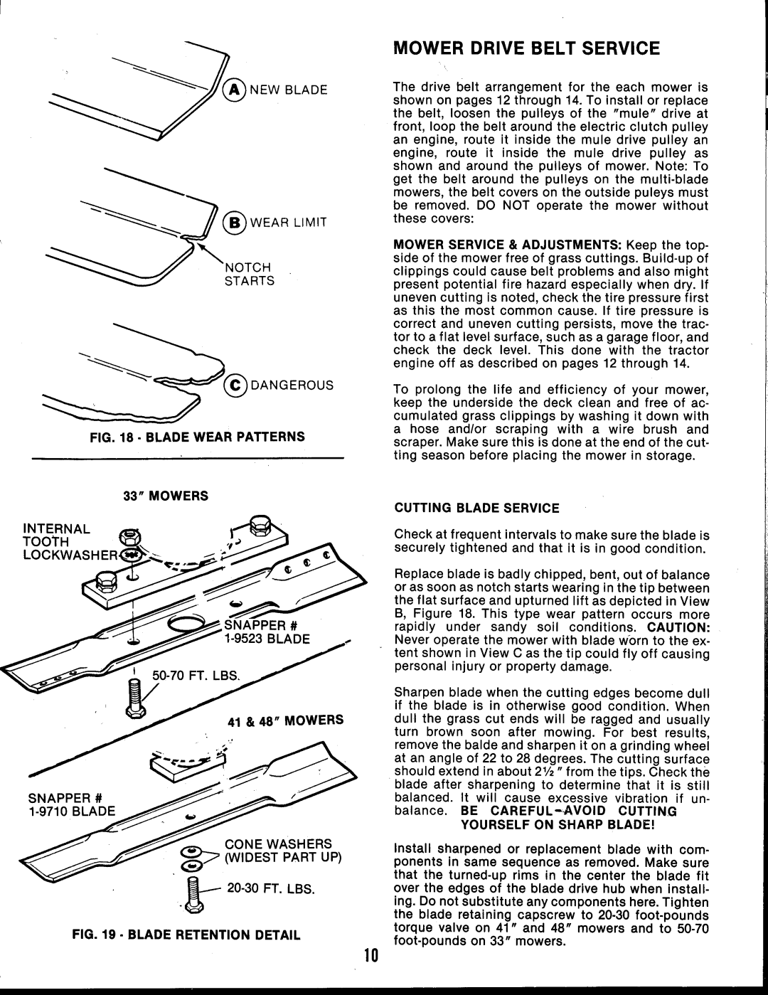 Snapper LT16 Series 2 manual 