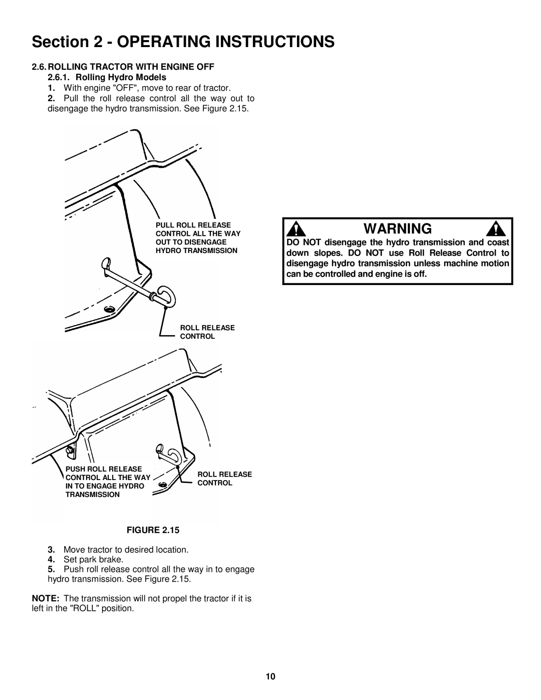 Snapper LT160H48GBV, LT160H42GBV2, LT180H48GBV2, WLT160H42GBV, WLT180H48GBV2 important safety instructions 