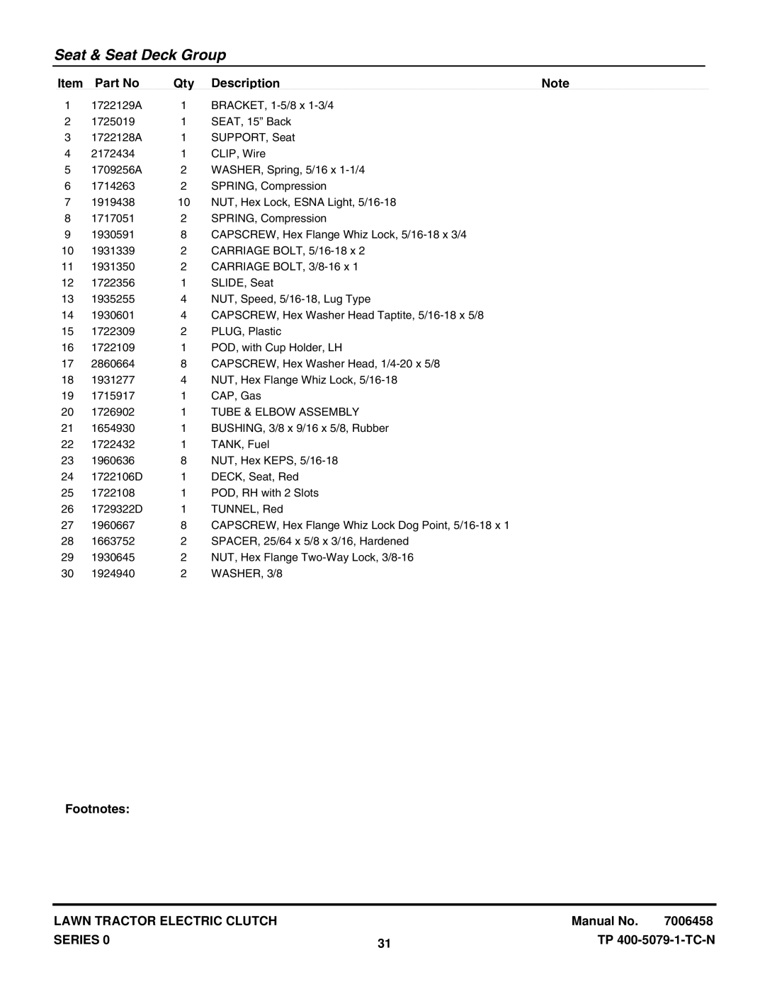 Snapper LT20440 (2690283), LT2040 (2690500), LT18400 (2690404), LT1840 (1694808) manual Tube & Elbow Assembly, WASHER, 3/8 