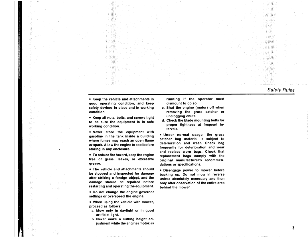Snapper 12LTG36, LTG Series manual 