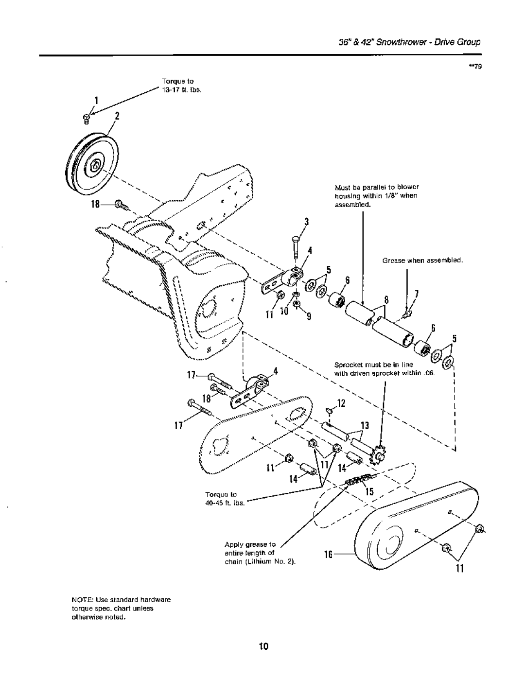 Snapper LTH Series manual 