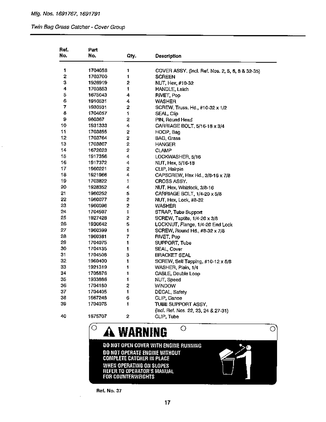 Snapper LTH Series manual 