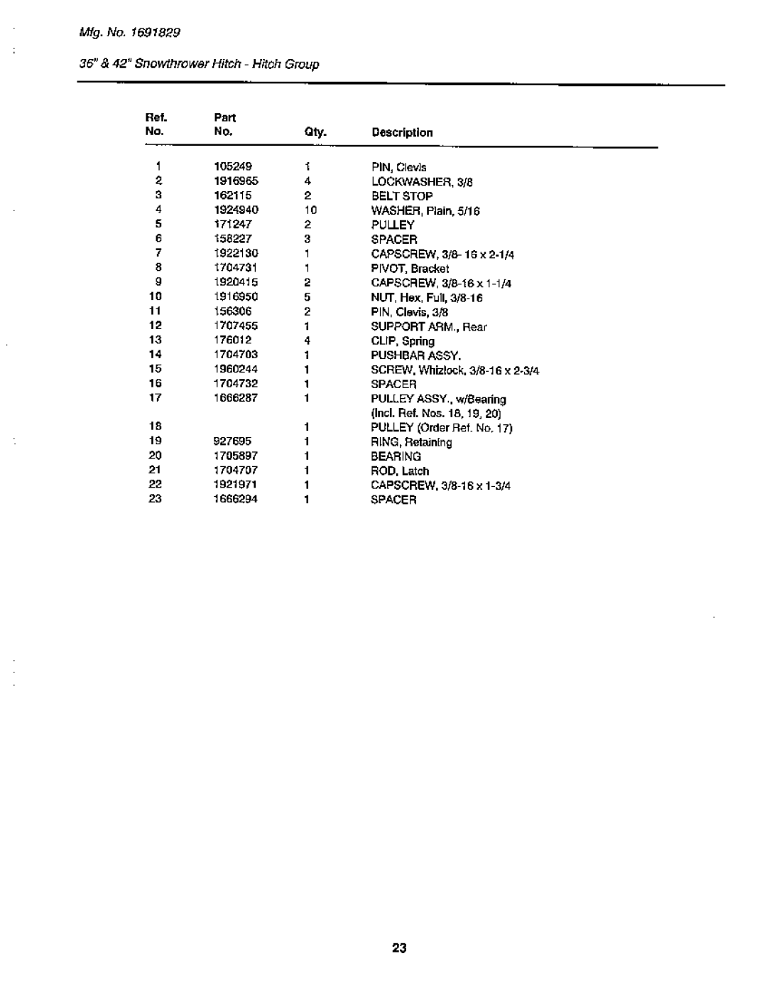 Snapper LTH Series manual 