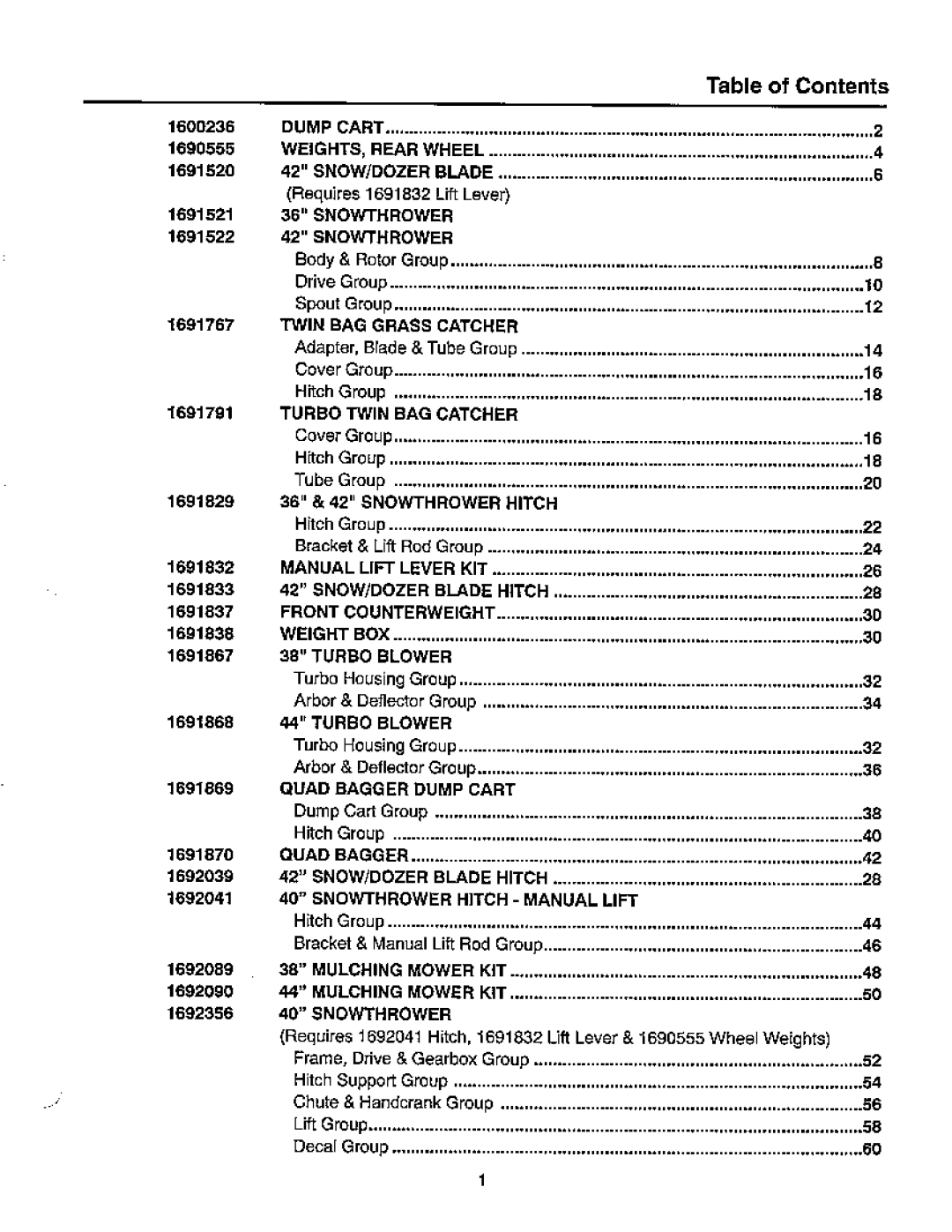 Snapper LTH Series manual 