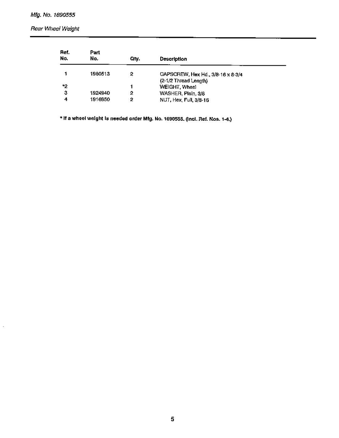 Snapper LTH Series manual 