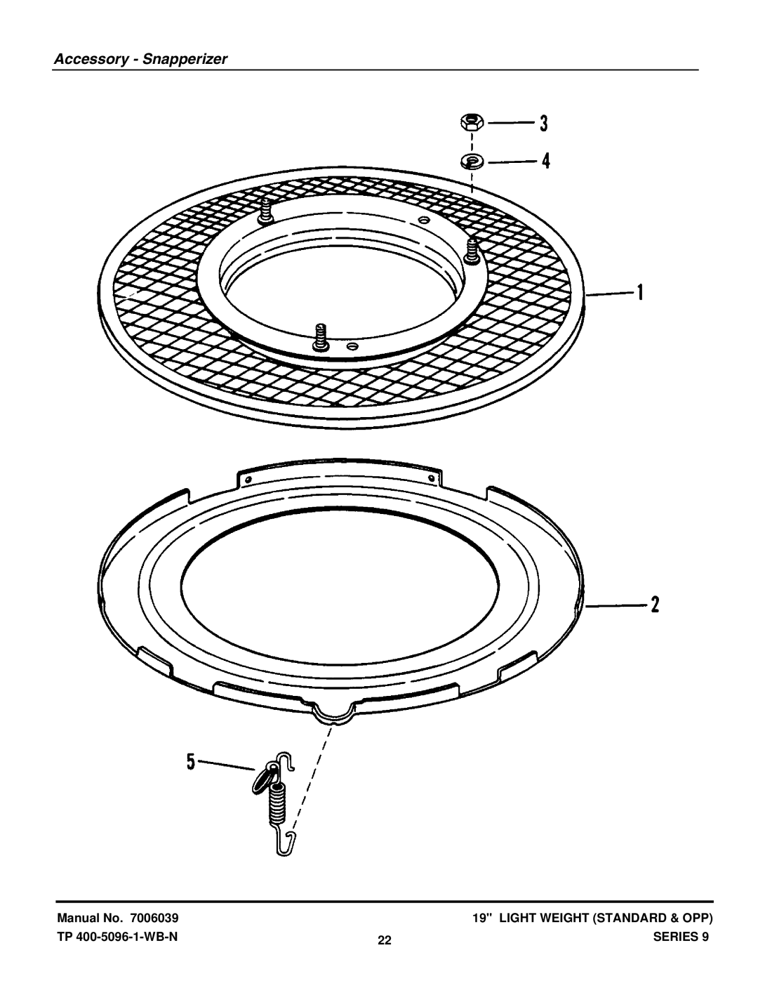 Snapper RLW359T, LW359T2, DLW409R-2, ODLW359T manual Accessory Snapperizer 