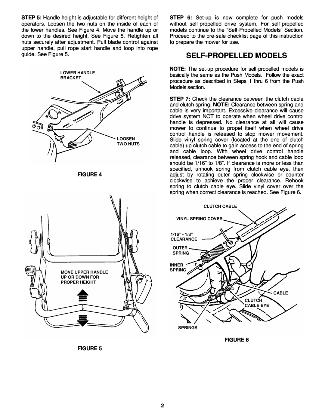 Snapper M manual Self-Propelledmodels 