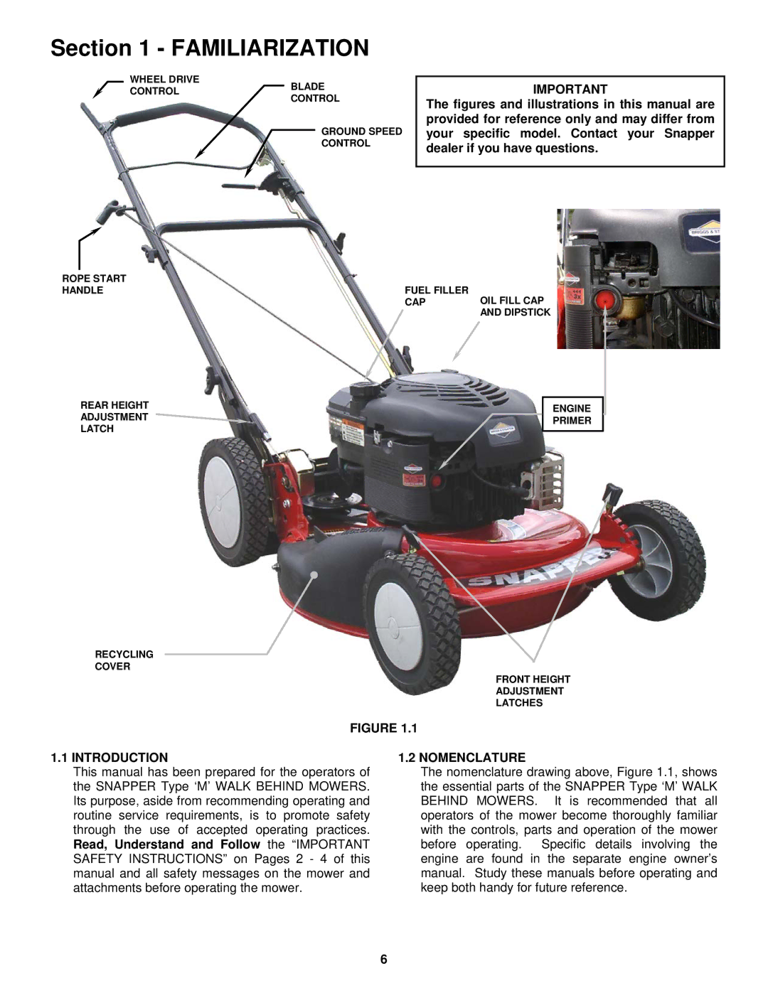 Snapper MP216518B, MRP216518B Provided for reference only and may differ from, Your specific model. Contact your Snapper 