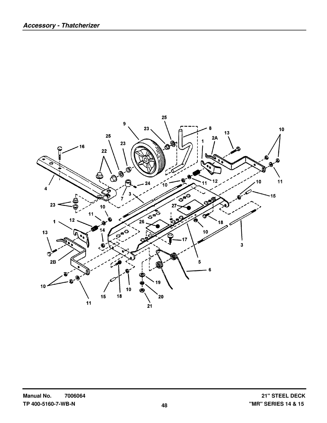 Snapper MR215015T, MR215014B, MR216015BV, MCRS215014KWV, EMRP216014B, MRP216015BV manual Accessory Thatcherizer 