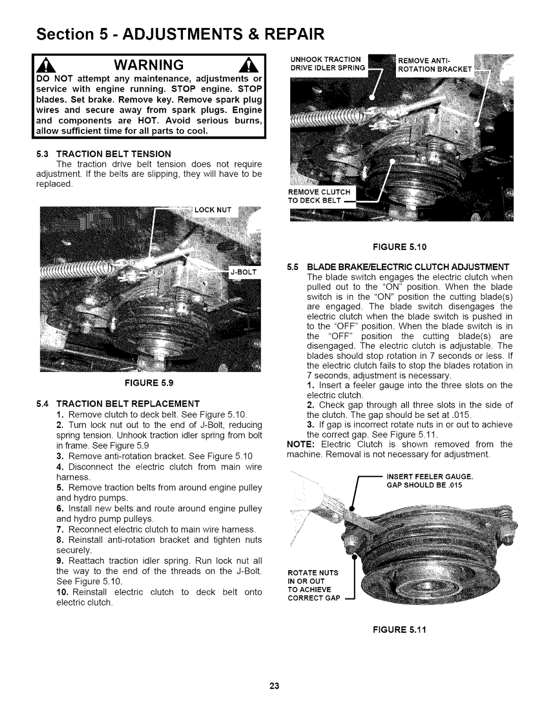 Snapper NZM27 613KH, NZM25523KWV, NZM25613KWV, NZM19483KWV, NZM21523KWV Traction Belt Tension, Traction Belt Replacement 