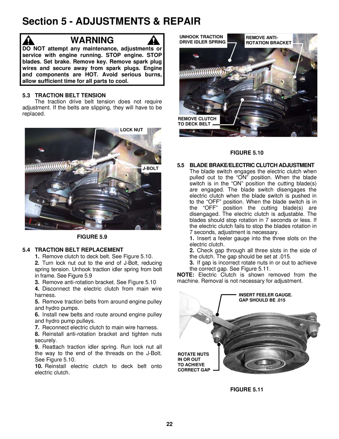 Snapper NZM19482KWV, NZM21522KWV, NZM25612KWV, NZM27612KH Traction Belt Tension, Traction Belt Replacement 