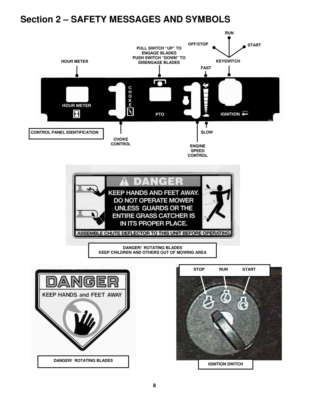 Snapper NZMJ23521KH, NZMJ25611KH important safety instructions Run 