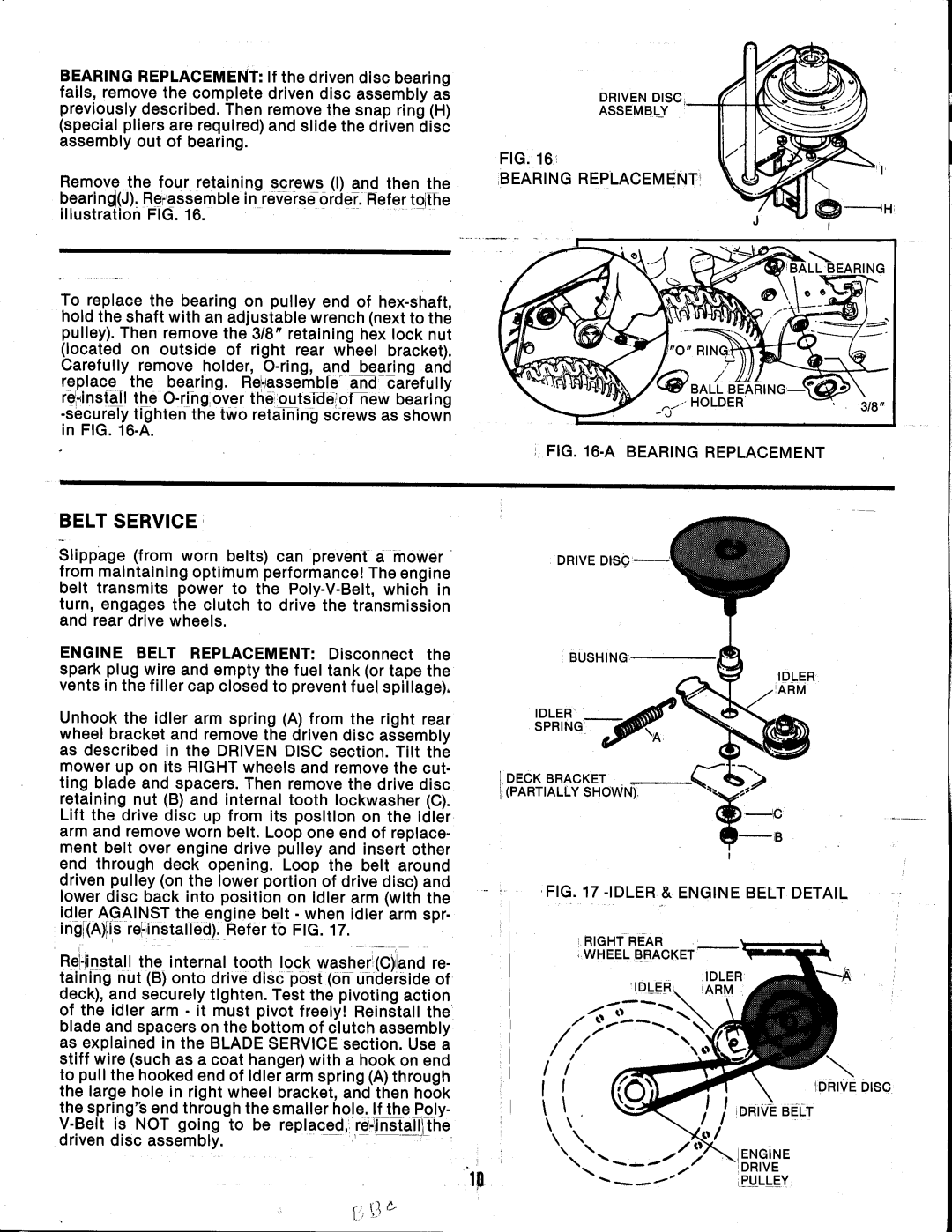 Snapper P21506BE, P21406T-2 manual 