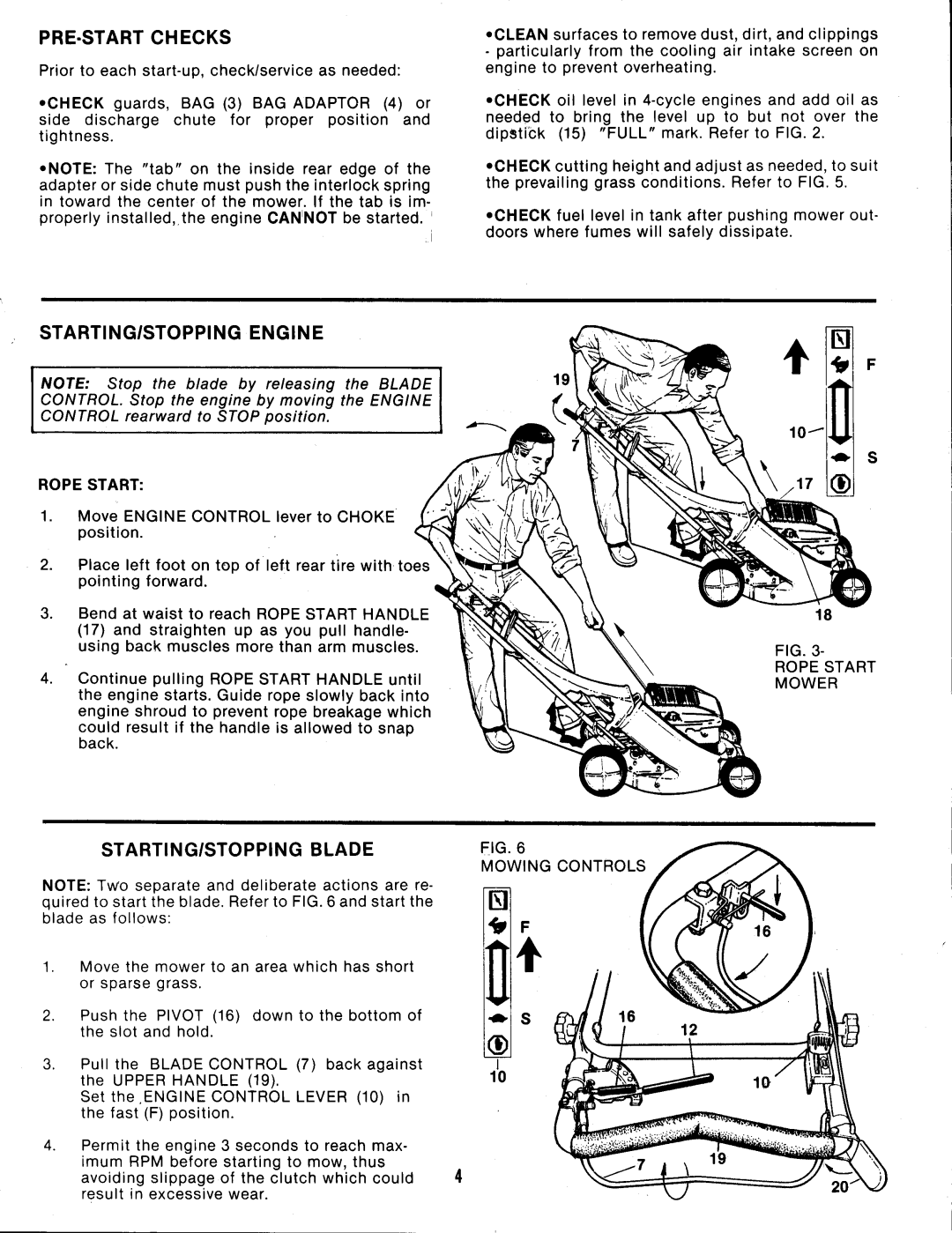 Snapper PB21550V manual 