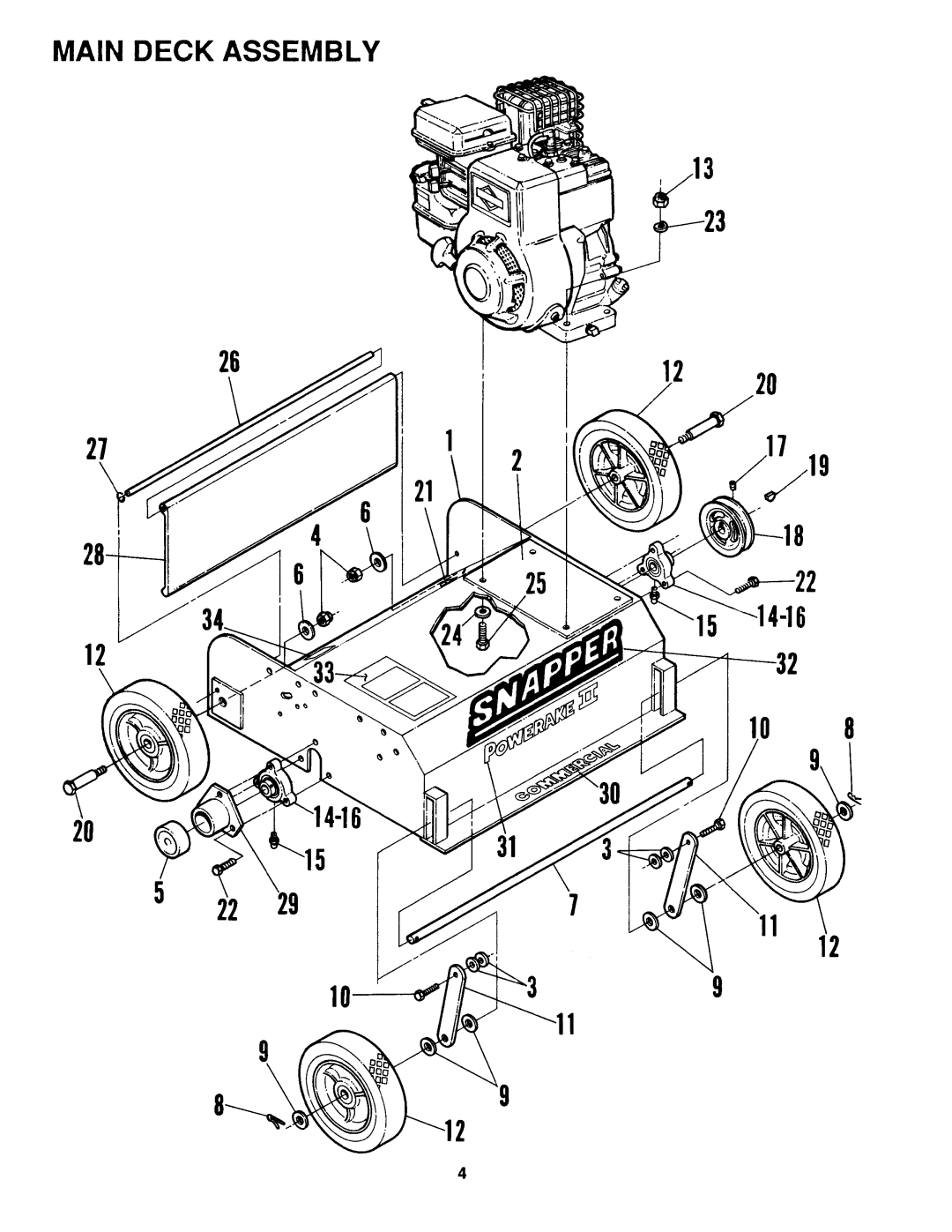 Snapper PR3001 manual 
