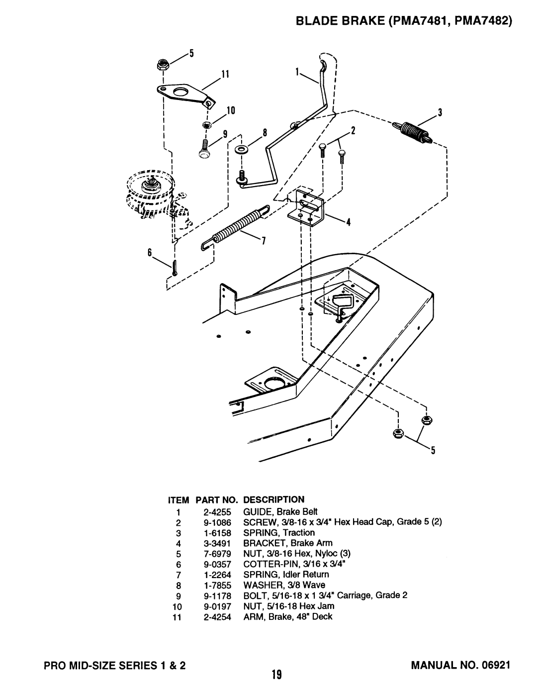 Snapper PRO736, PRO748 manual 