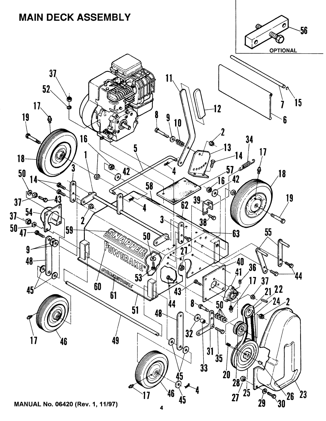 Snapper PS5001, PR5001 manual 