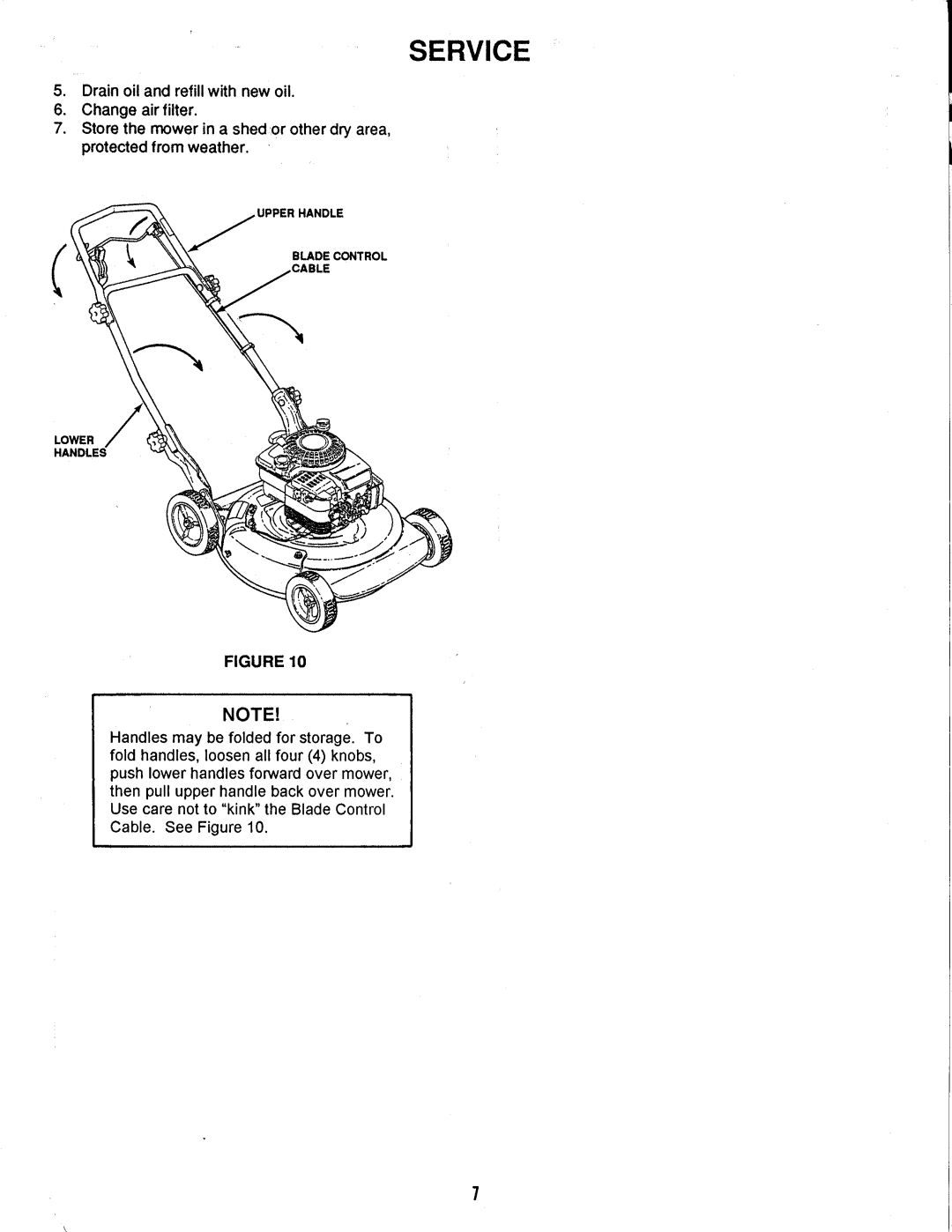 Snapper NR20500 manual 