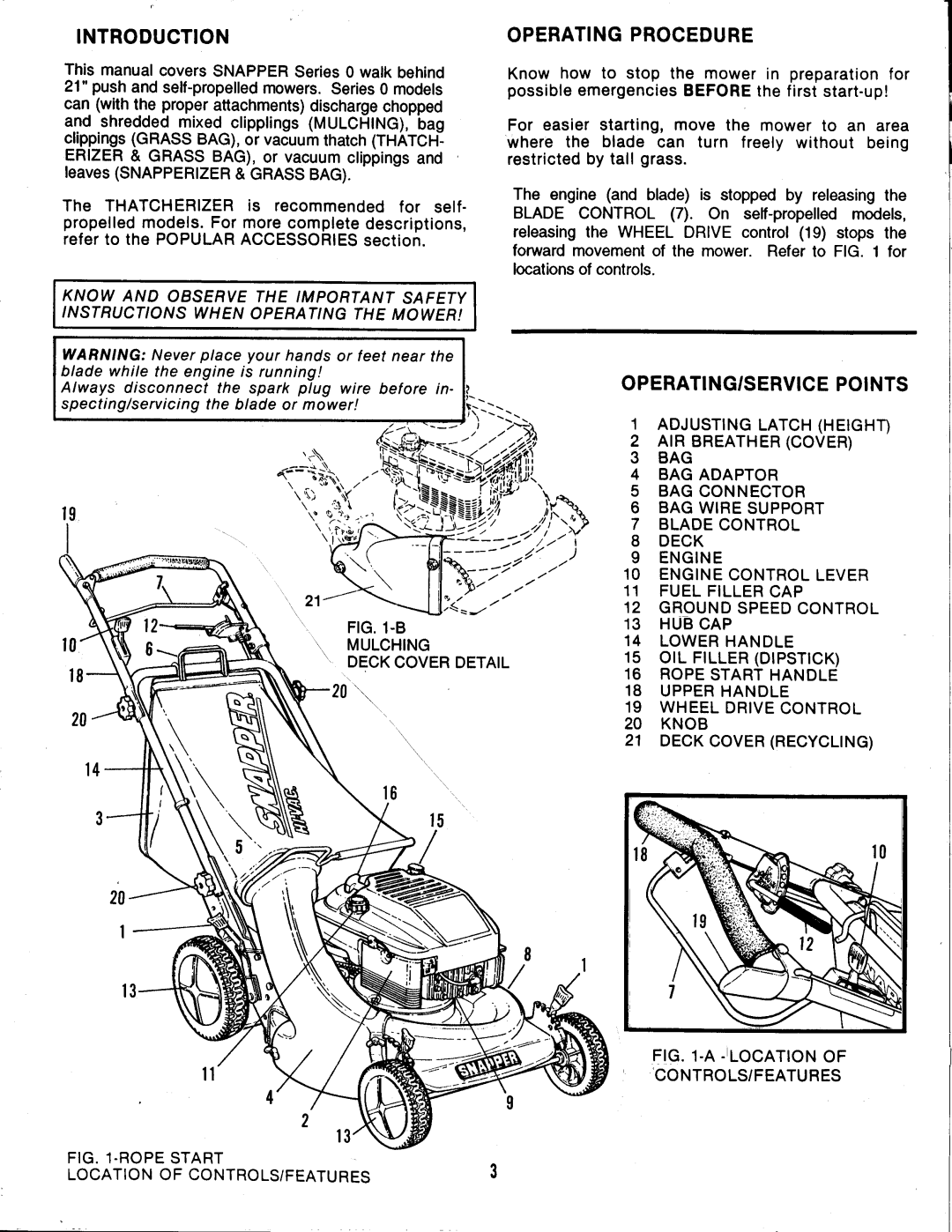 Snapper RP21550V, R21500T2, R21400, RP21500T2, RP21400, RP21500KWV manual 