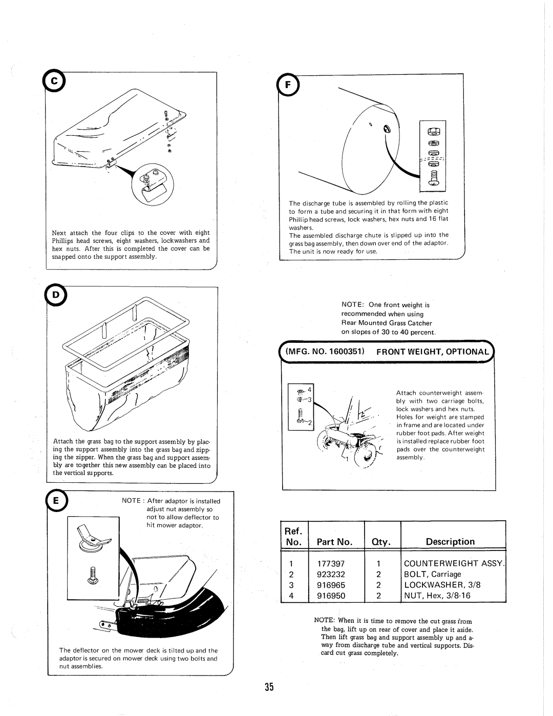 Snapper RE-8E manual 