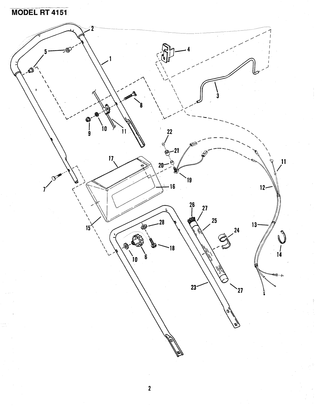 Snapper RT 4151 manual 
