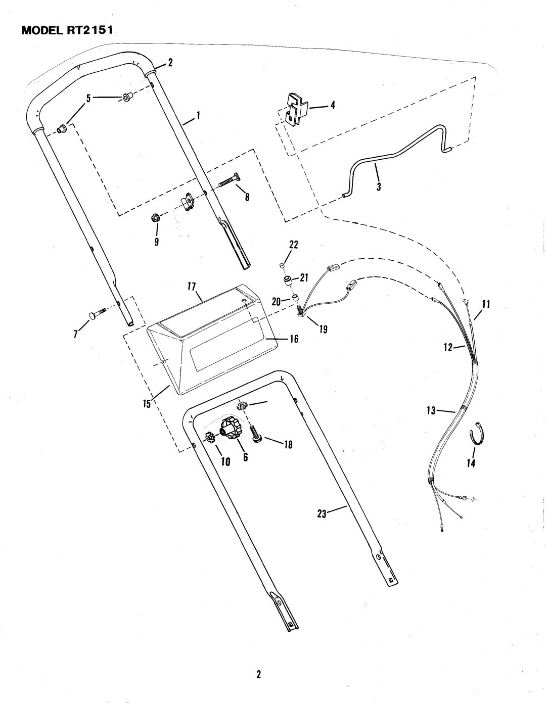 Snapper RT2151 manual 