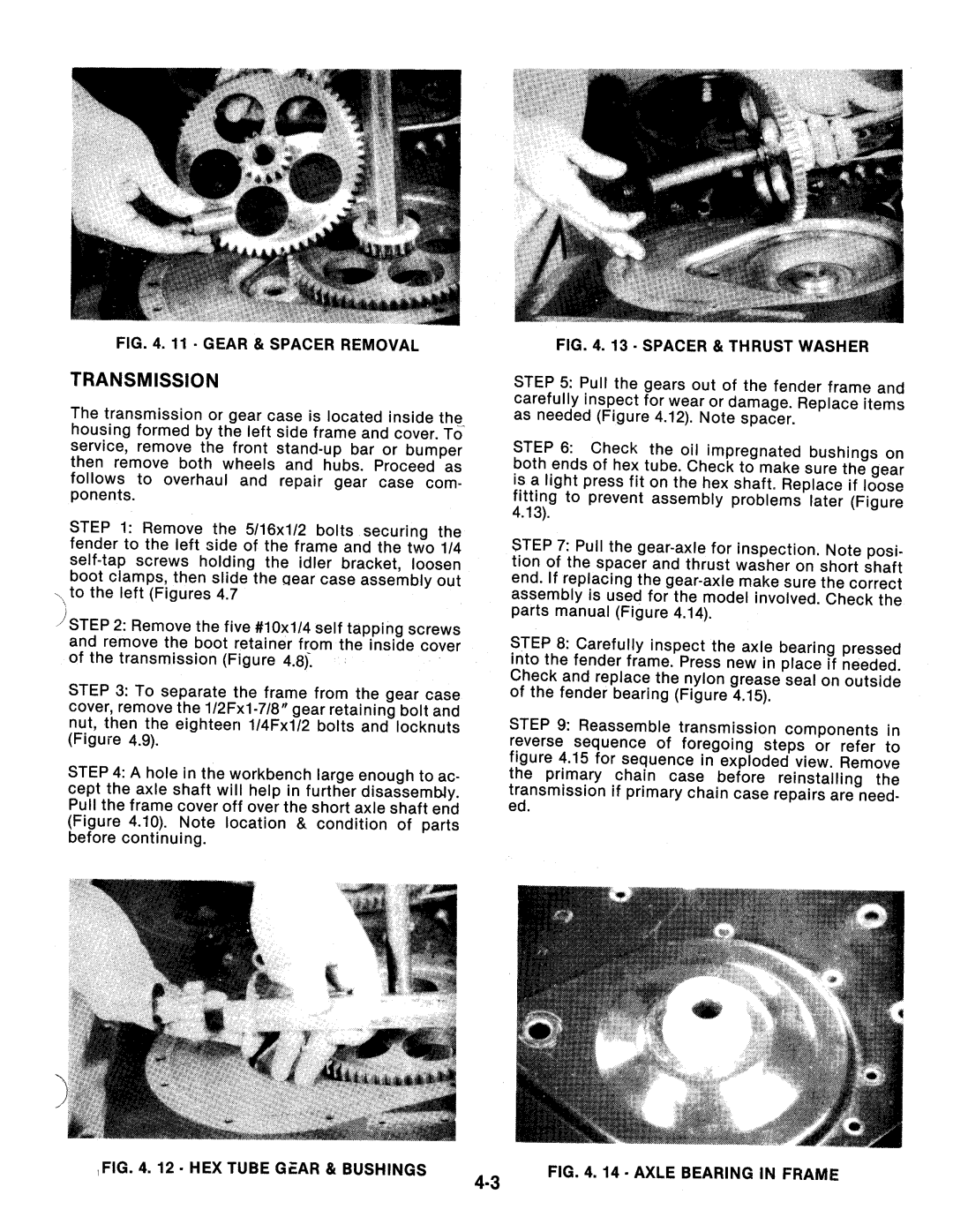 Snapper RT8, RT5 manual 
